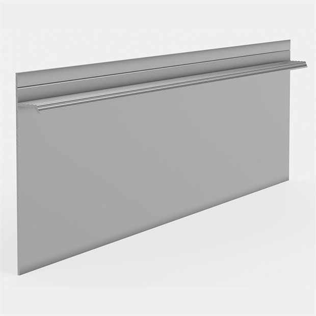 Плинтус скрытого монтажа Pro Design 323 (анод. алюминий) 98.6x14.5x2700 2685 - фото 18148