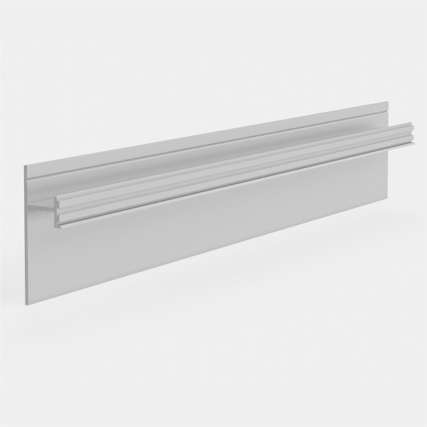 Теневой плинтус скрытого монтажа Pro Design 380 Грунт под покраску 52x17.5x2700 2726 - фото 18184