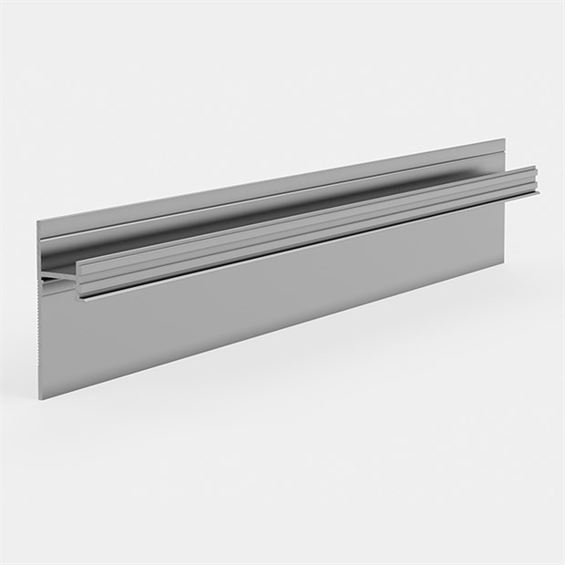 Теневой плинтус скрытого монтажа Pro Design Panel 7209 Анодированный 52x17.5x2700 2772 - фото 18197