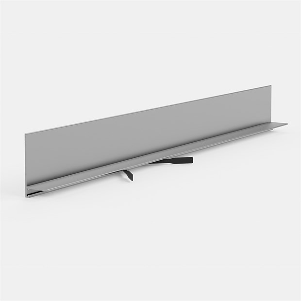 Щелевой плинтус Pro Design Mini L 601 Анодированный 35x15.5x2700 1741 - фото 18409