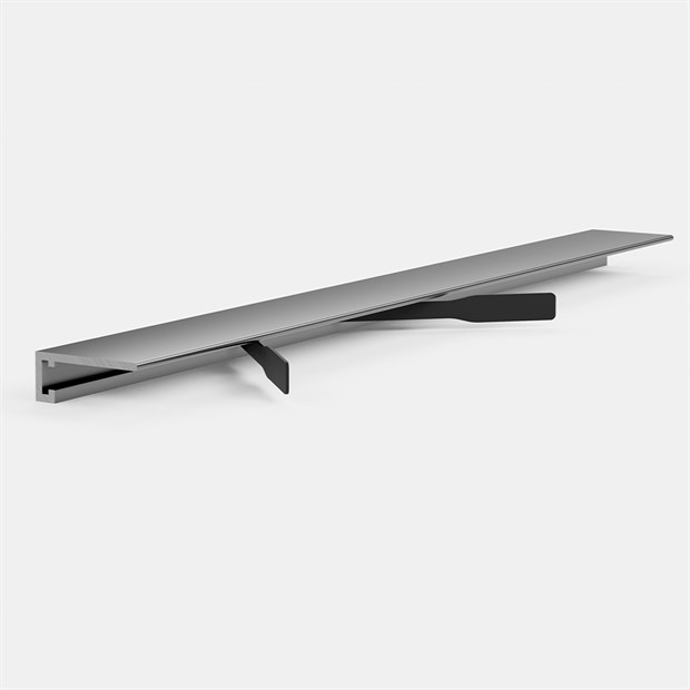 Щелевой плинтус Pro Design MINI 7067 Не анодированный 6.15x15.5x2700 2762 - фото 18442