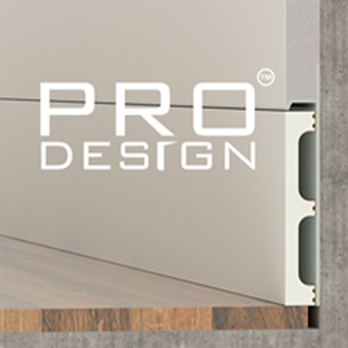 Вставка в плинтус Pro Design 80 мм (дюрополимер) 2734 - фото 18800