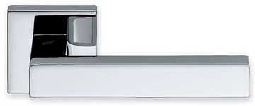 Дверная ручка на квадратном основании COLOMBO Elesse BD21RSB-CR полированный хром 2633