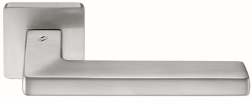 Дверная ручка на квадратном основании COLOMBO Esprit BT11RSB-CM матовый хром