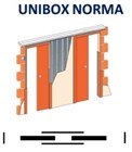 Кассета Casseton UNIBOX J.A.P.  для дверей до 2000 мм (Правосторонни) - фото 11780