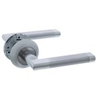 Дверная ручка на круглом основании Inspire ZC-12-L1/S1, глянцевый хром 2439