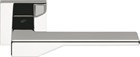 Дверная ручка на квадратном основании COLOMBO Dea FF21RSB-CR полированный хром - фото 13208