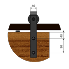 Комплект фурнитуры для дверей REA 2653