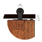 Комплект фурнитуры для дверей LUNA 2654