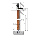 Комплект фурнитуры для дверей LUNA 2654