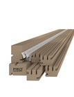 Комплект обрамления для дверей Eclisse Unico Double не грунтованное T125 2713 - фото 14042