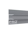 Декоративный стеновой профиль Pro Design 534 Не анодированный 2826