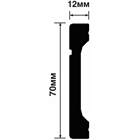 Плинтус HIWOOD B70V1L b70v1l