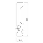 Плинтус HIWOOD LB99 lb99