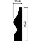 Плинтус HIWOOD WE55 we55