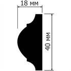 Молдинг HIWOOD D40 d40