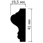 Молдинг HIWOOD LD40 ld40