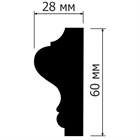 Молдинг HIWOOD LD60 ld60