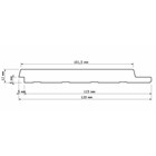 Декоративная панель HIWOOD LV127 BR396 lv127br396