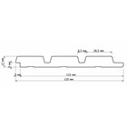 Декоративная панель HIWOOD LV124L W36 lv124lw36