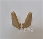 Комплект заглушек плинтуса Pro Design 570 шампань 3157