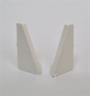 Комплект заглушек плинтуса Pro Design 570 белый 3158