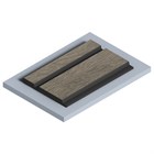 Декоративная панель HIWOOD LV133 BR490K lv133br490k