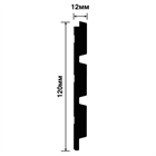 Декоративная панель HIWOOD LV124LE1 BR497K lv124le1br497k