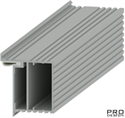 Скрытая дверь Pro Design Glass межкомнатная зеркало бронза, графит внутреннего открывания 3349