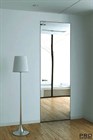 Скрытая дверь Pro Design Glass межкомнатная Зеркало обычное (с 2-х сторон) внутреннего открывания 50мм. 3351