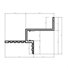 Парящий потолочный профиль Pro Design Gipps 602 Черный 1746