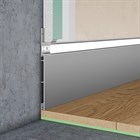 Плинтус скрытый напольный Pro Design Combo 603 Анодированный 98.6x14.5x2700 1738