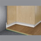 Теневой плинтус алюминиевый скрытого монтажа Pro Design Panel 7208 Белый под покраску 46x18x2700 2782