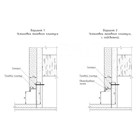 Теневой плинтус алюминиевый скрытого монтажа Pro Design 380 Анодированный 52x17.5x2700 2732