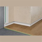 Теневой плинтус алюминиевый скрытого монтажа Pro Design 7209 Белый Муар 52x17.5x2700 3387