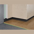 Теневой плинтус алюминиевый скрытого монтажа Pro Design Panel 7209 Черный Муар RAL 9005 52x17.5x2700 2778