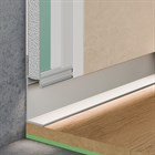 Теневой плинтус алюминиевый скрытого монтажа Pro Design Panel 7210 Анодированный 48.5x17.5x2700 2773