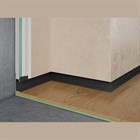 Теневой плинтус алюминиевый скрытого монтажа Pro Design Panel 7210 Черный Муар RAL 9005 48.5x17.5x2700 2780