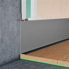 Плинтус скрытый напольный Pro Design Universal 235 (не анод. алюминий) 100x14.5x2700 2696