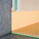 Микроплинтус напольный Pro Design Universal 235 (анод. золотой) 100x14.5x2700 2702