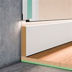 Микроплинтус напольный Pro Design Universal 235 (Черный Анодированный) 100x14.5x2700 2733