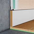 Микроплинтус напольный Pro Design Universal 235 (Черный Анодированный) 100x14.5x2700 2733