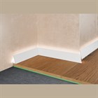 Плинтус алюминиевый Pro Design Corner 570 Белый под покраску 35x15.5x2700 2802