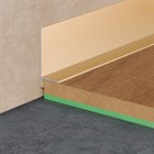 Щелевой плинтус алюминиевый Pro Design Mini L 601 Анодированный шампань 35x15.5x2700 1744