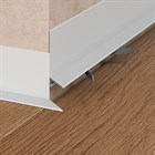 Щелевой плинтус алюминиевый Pro Design Mini L 601 Белый под покраску 35x15.5x2700 1745