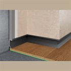 Теневой плинтус алюминиевый Pro Design Slim 723 Черный Муар 10x2700 3340