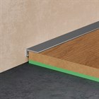 Щелевой плинтус алюминиевый Pro Design MINI 7067 Анодированный 6.15x15.5x2700 2763