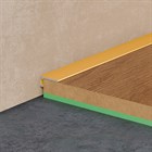 Щелевой плинтус алюминиевый Pro Design MINI 7067 Золото 6.15x15.5x2700 3410