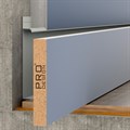 МДФ вставка в плинтус Pro Design 80 мм (матовая эмаль по RAL) 2689 - фото 18821
