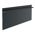 Плинтус скрытого монтажа Pro Design 323 Чёрно-серый RAL 7021 98.6x14.5x2700 3454 - фото 18902